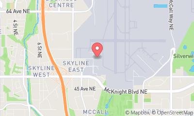 map, Signature Flight Support YYC - Calgary International Airport