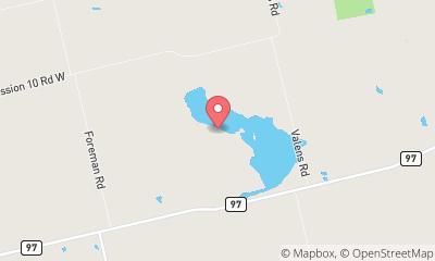 map, Valens Lake Conservation Area