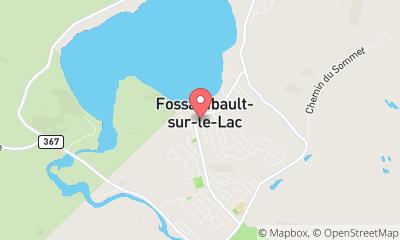 map, Wakesurf Lac St-Joseph - Blondo Lakesurf