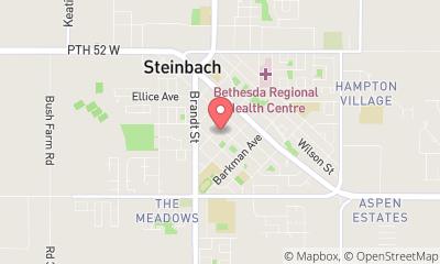 map, Steinbach Arts Council
