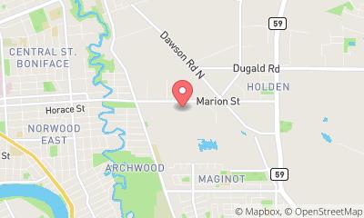 map, Manitoba Major Soccer League