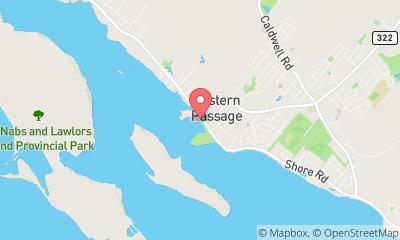 map, Fisherman's Cove Heritage Centre