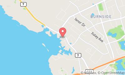 map, Dartmouth Yacht Club