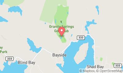 map, Granite Springs Golf Club