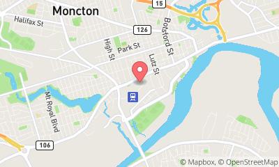map, Moncton Wildcats