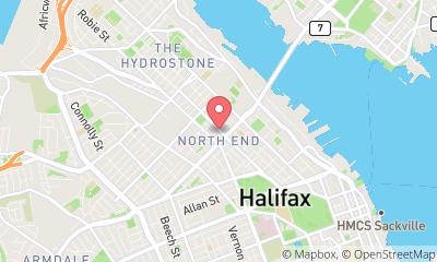 map, Halifax Army Navy Store