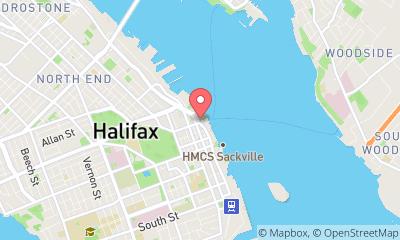 map, Devine Airport Taxi Halifax