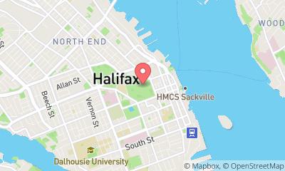 map, Halifax Citadel National Historic Site