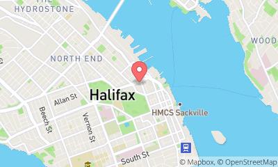 map, Homewood Suites by Hilton Halifax-Downtown, Nova Scotia, Canada