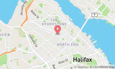 map, Halifax Airport Cab NS