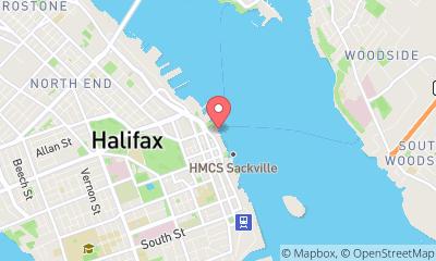 map, Halifax Ferry Terminal