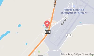 map, Quality Inn Halifax Airport