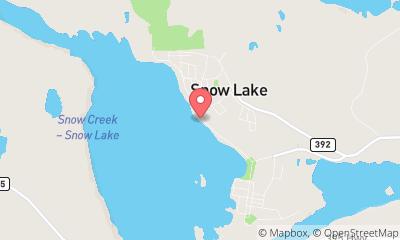map, Burntwood Lake Lodge