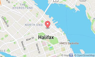 map, Halifax Backpackers Hostel