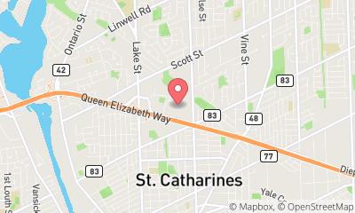 map, tripcentral.ca St Catharines is Temporarily Closed