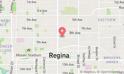 map, Escape Club - Escape Rooms & Board Game Cafe - Regina