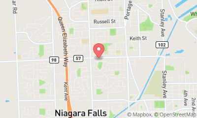 map, CAA Niagara - Niagara Falls Branch