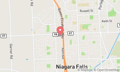 map, Niagara Falls Dance
