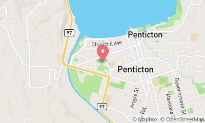 map, Penticton Trade and Convention Centre
