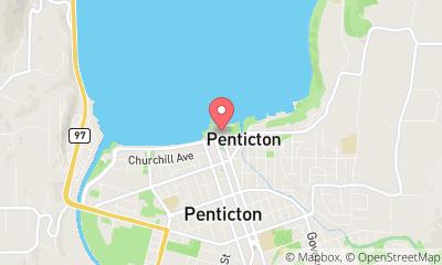 map, Penticton Lakeside Resort & Conference Centre