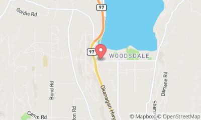 map, Wood Lake RV Park and Marina