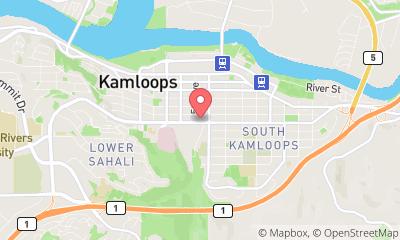 map, Kamloops Limousine