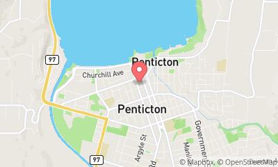 map, Landmark Cinemas Penticton