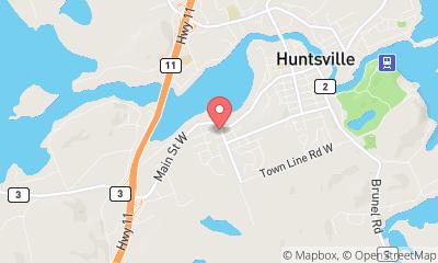 map, Huntsville Theatre Company