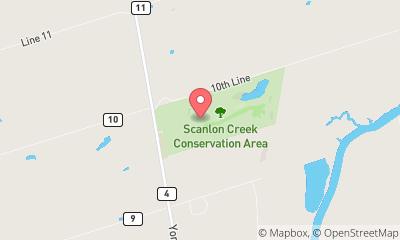 map, Scanlon Creek Conservation Area