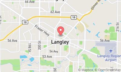map, Coast Langley City Hotel & Convention Centre