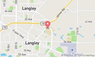 map, Best Western Plus Langley Inn
