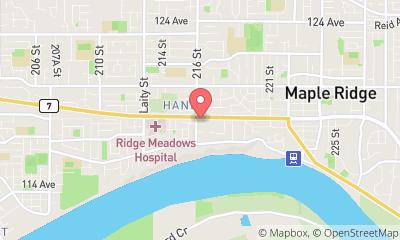 map, Trek Bicycle Maple Ridge