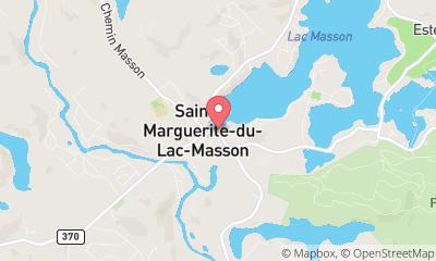 map, Mason Lake Marina