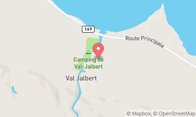 map, Val-Jalbert Historical Village