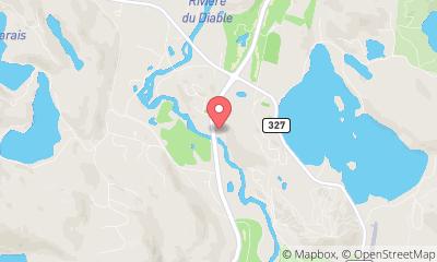 map, Scandinave Spa Mont Tremblant