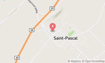 map, Salon De Quilles Saint-Pascal