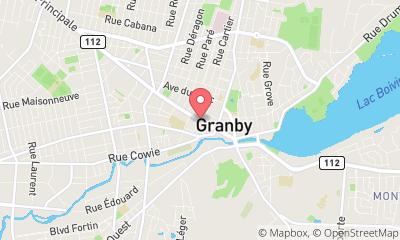 map, Agence de Voyage Granby Inc