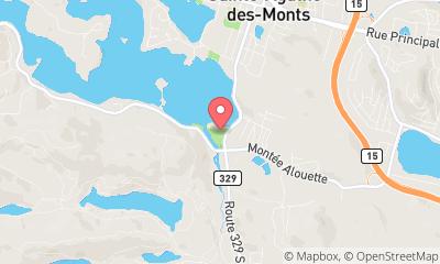 map, Major Beach - City of Sainte-Agathe-des-Monts