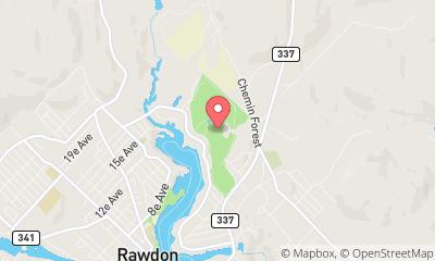 map, Rawdon Golf Resort