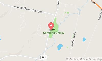 map, Camping Choisy