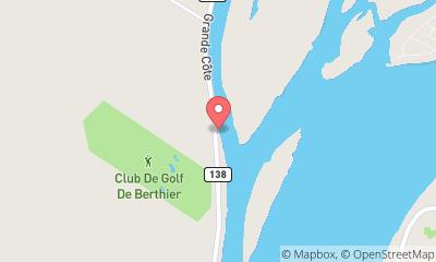 map, Club nautique de Berthier Inc.