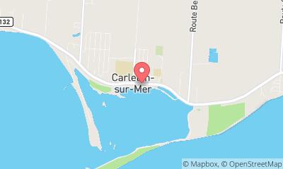 map, Auberg'Inn Carleton-sur-Mer