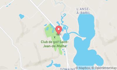 map, Club de Golf St-Jean-de-Matha