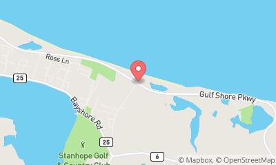 map, Stanhope Beach, Prince Edward Island National Park