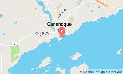 map, City Cruises Gananoque