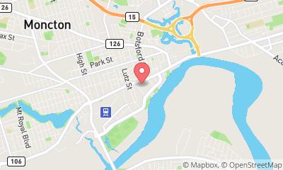 map, Service New Brunswick (Service Centre)