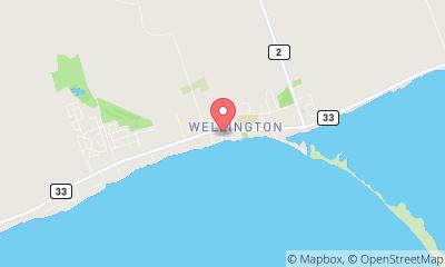 map, Ideal Bike Wellington,CanaGuide,bicycle share,bicycle rental,electric bike rental,rent a bike,bicycle hire,rent a bicycle,bike sharing,mountain bike rental, Ideal Bike Wellington - Bike Rental in Wellington (ON) | CanaGuide
