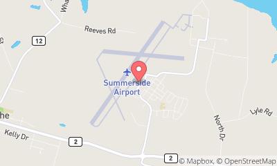 map, Summerside Airport