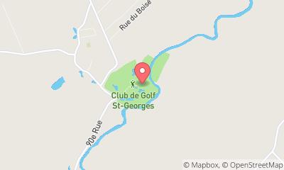 map, Club De Golf St-Georges