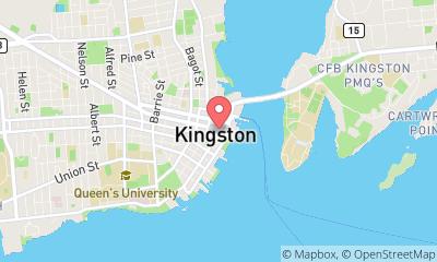 map, Downtown Kingston Business Improvement Area